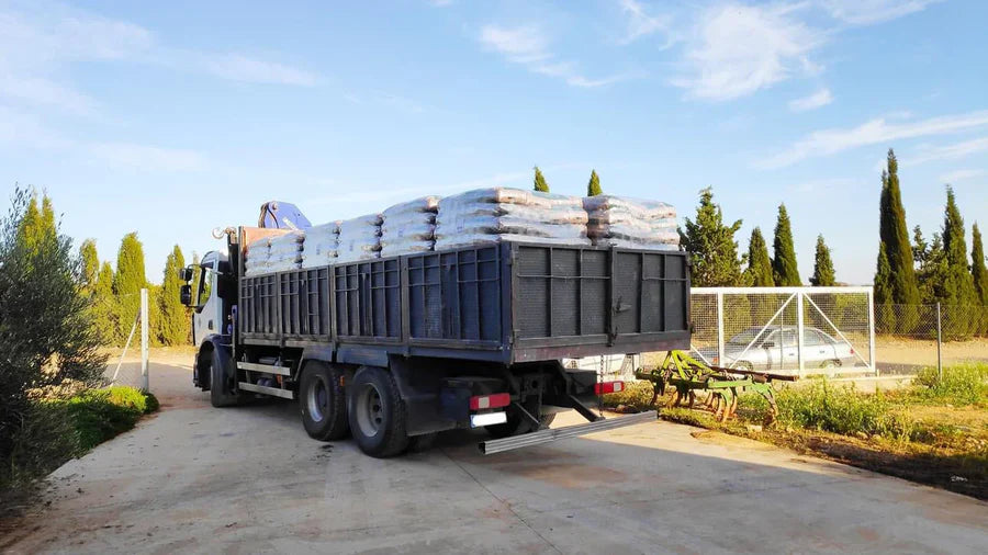 2 Camión completo de 48 palets de Pellets KINGFOC Certificación ENplus A1 en España